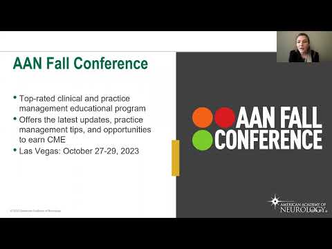AAN Resources Webinar - American Academy of Neurology