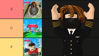 Ranking all games from Roblox "The Classic"