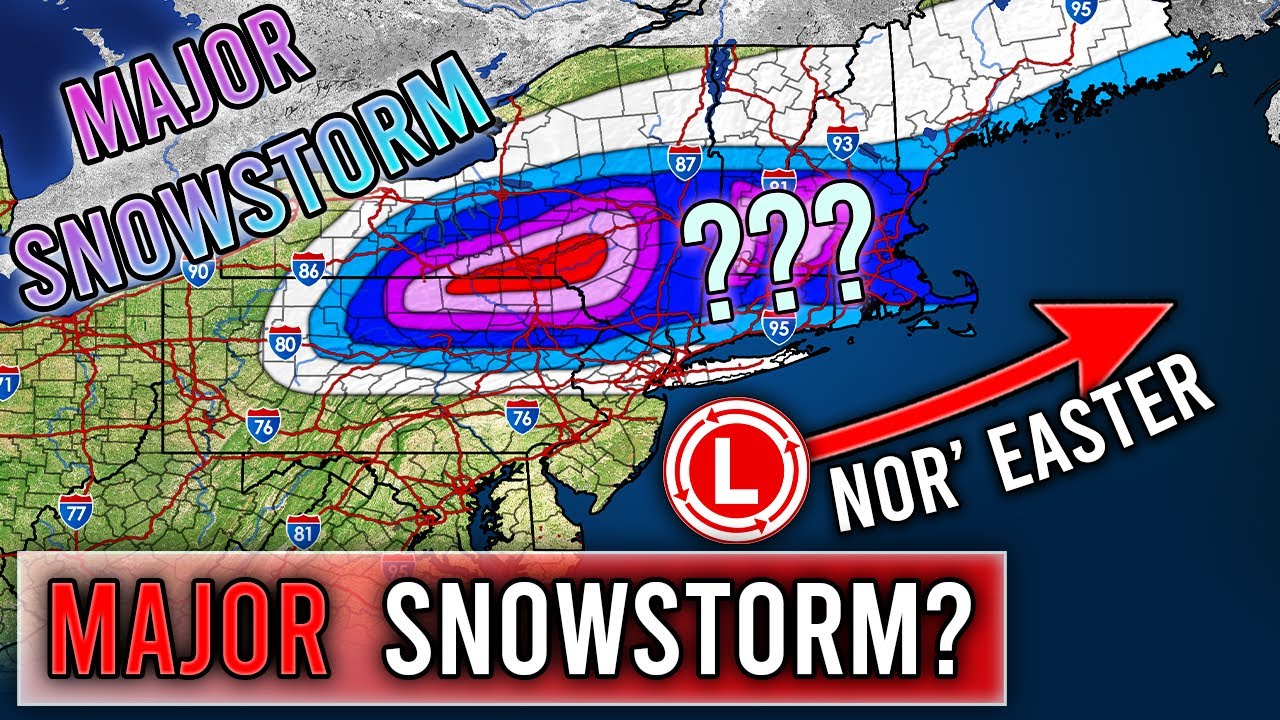 Major Snowstorm? Heavy Snowfall, A Foot of Snow YouTube