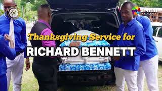 Thanksgiving Service for Richard Bennett