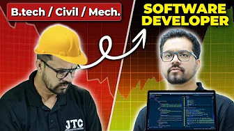 From B.Tech in Mech & Civil to Software Developer