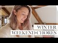 WINTER WEEKEND CHORES + DIY IN THE HOUSE // Fashion Mumblr Vlogs