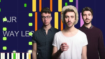 AJR - WAY LESS SAD (PRO MIDI FILE REMAKE) - "in the style of"