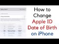 How to Change Apple ID Birthday on iPhone & iPad