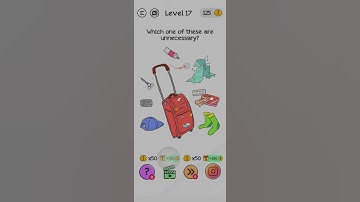 which one of these are unnecessary? / braindom gameplay walkthrough / braindom level 17