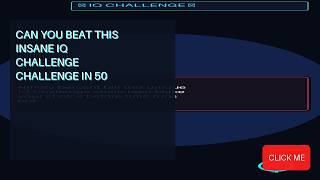 IQ Challenge Test | Only 1% Can Score 100% 🧠