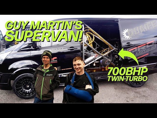 Guy Martin's supervan – full tour of this 700bhp monster! class=