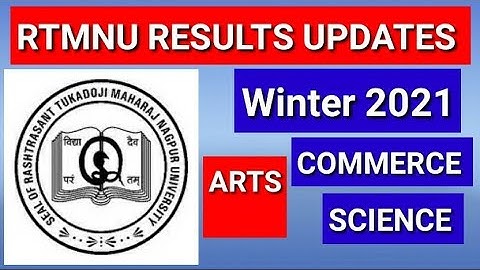 RTMNU Result Update/Rtmnu Result Ko Check Kasie Kare/How To Check Rtmnu Result/Winter 2021