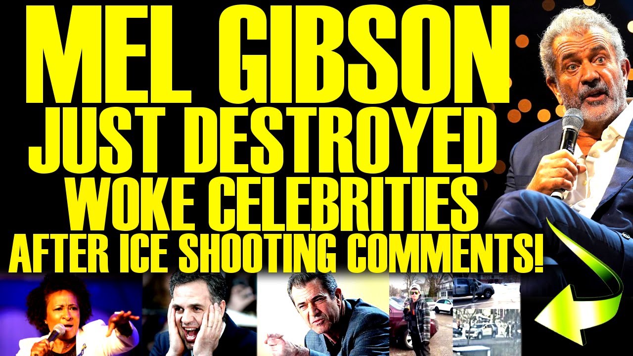 Mel Gibson JUST CURSED At CELEBRITIES After ICE SHOOTING Comments & Golden Globes DISASTER!