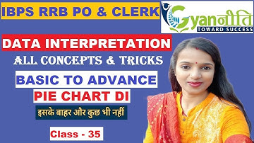 Pie Chart | Data Interpretation | Class- 35 | IBPS RRB PO/Clerk 2021 (आसान तरीका सीखे) | Pinki Ma