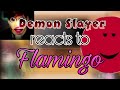 Demon Slayer reacts to Flamingo/Albert