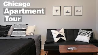 My Studio Apartment Tour | 300 Sq. ft in Chicago