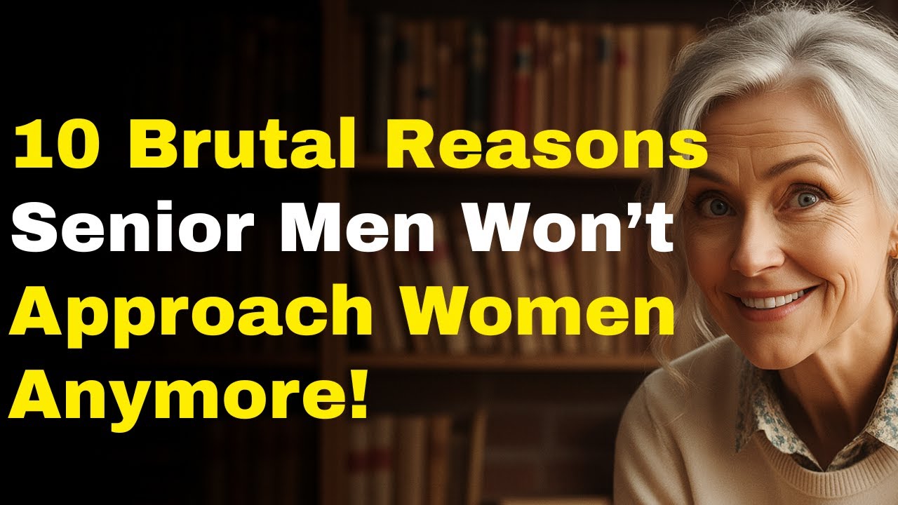 10 Brutal Reasons Senior Men Won’t Approach Women Anymore – The Truth After 60