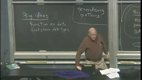 Spring 2011 UC Berkeley Computer Science 61A - Lecture 3 - "Higher order procedures 1"