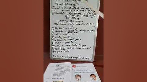 UNIT -3 Wit and Humour of Class 4