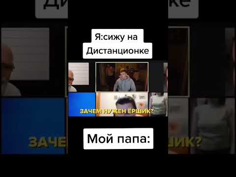 Во время онлайн урока на удаленке папа заставил убирать свои какашки