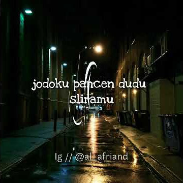 Story wa Dudu jodone