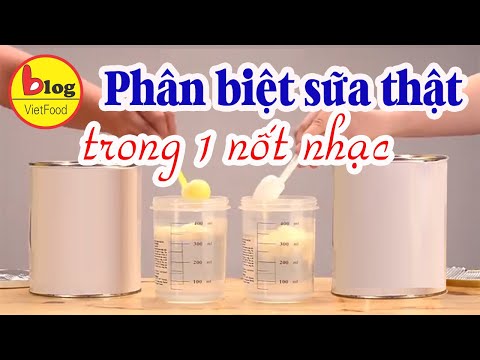 Video: Cách Nhận Biết Sữa Kém Chất Lượng