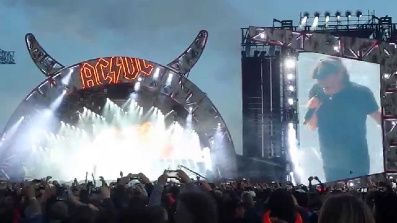 AC/DC - Intro + Rock or Bust - 10.05.2015 - Dresden, Festwiese Ostragehege