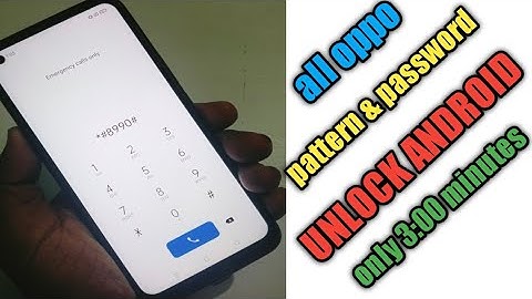 Oppo A55,A54,A53 Hard Reset Without Pc | Oppo A55,A54,A53 Hard Reset Without Password  99% Unlock