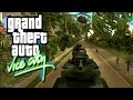All army copsswat  police behind tommy  in gta vice city game