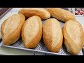 BÁNH MÌ VIỆT NAM - Cách làm cấp tốc KHÔNG Phụ gia - Bánh Mì Vỏ mỏng giòn và rỗng ruột by Vanh Khuyen