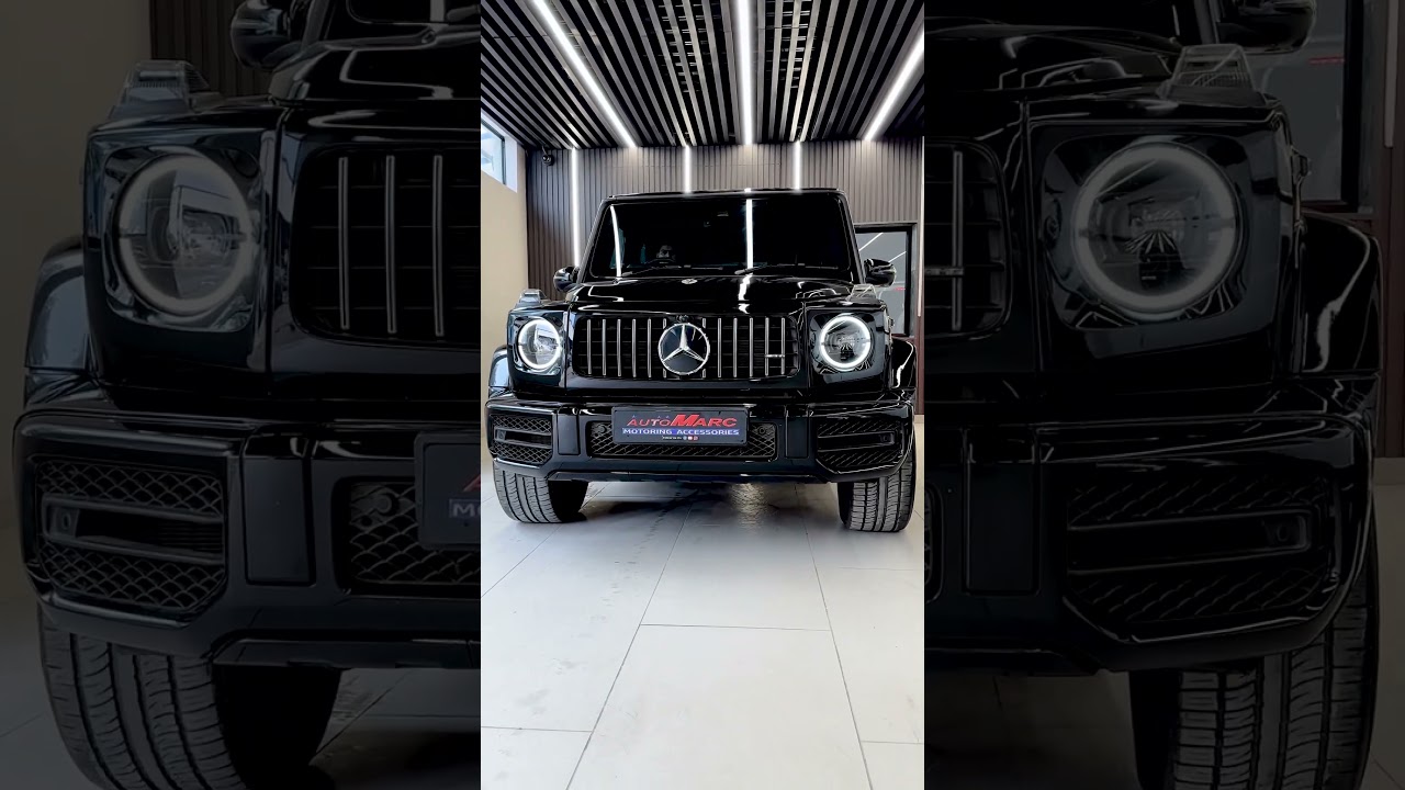 Black & White G Wagon Roar With iPE Exhaust Upgrades 