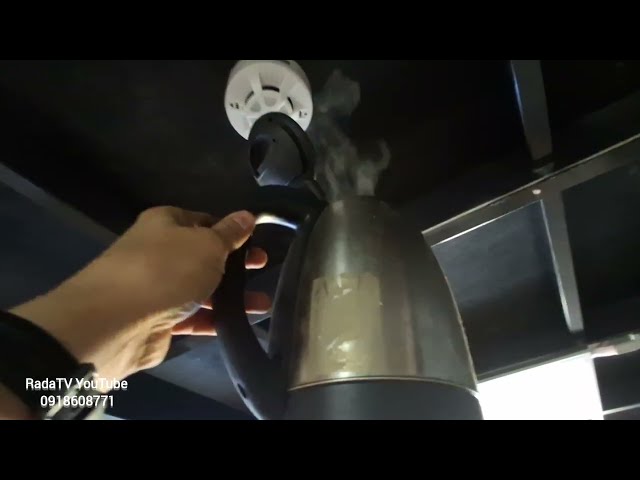 Thử nghiệm cảnh báo khói Hunonic