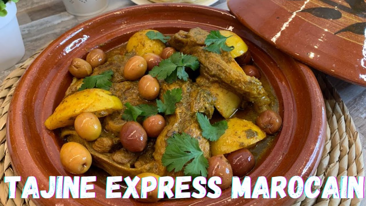 RECETTE [FACILE] 🇲🇦TAJINE MAROCAIN EXPRESS la meilleure façon …de réussir son tajine traditionnel