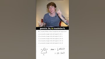 Oxford University Maths Admissions Test 2023 Question 8