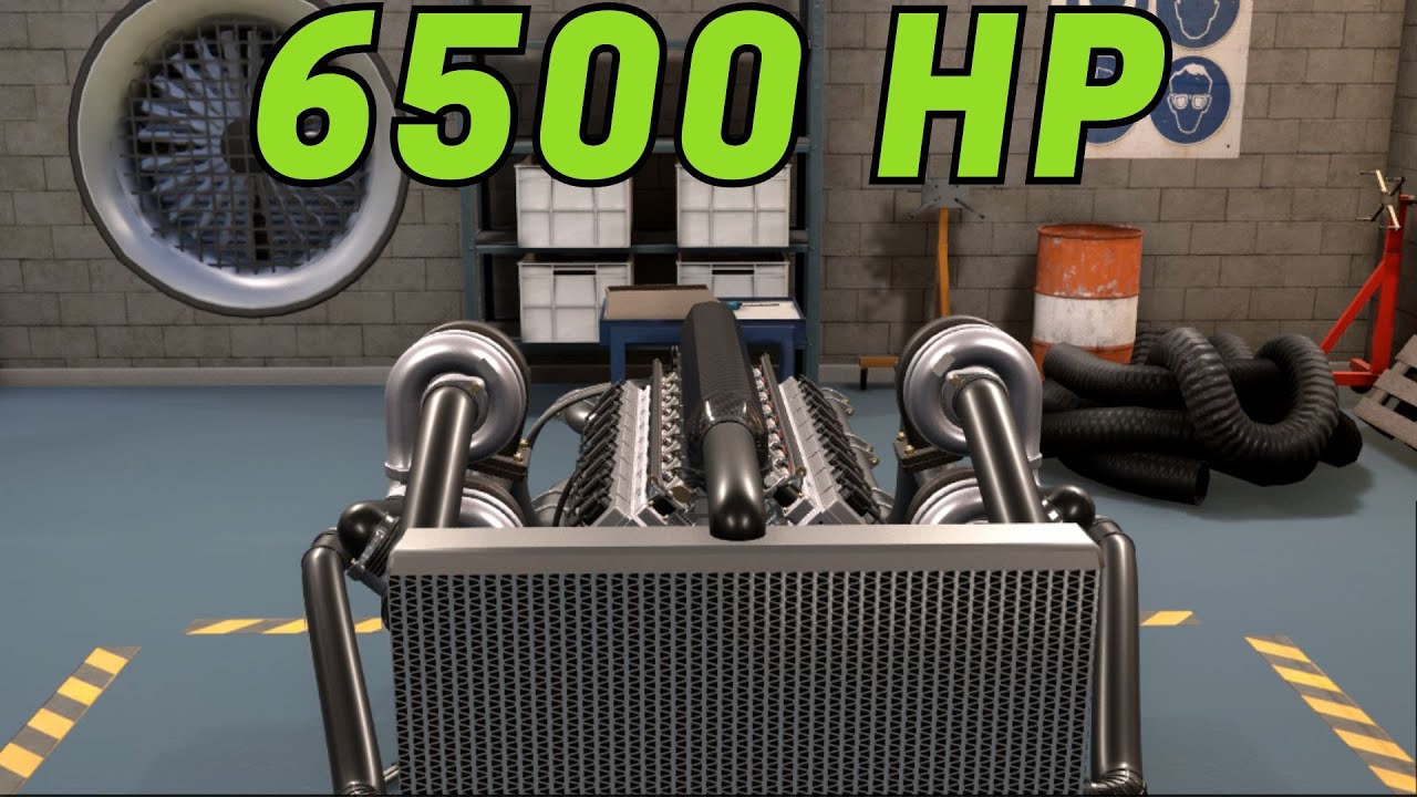 V-образный шестицилиндровый двигатель с толкателями клапанов и составными турбокомпрессорами - ав...