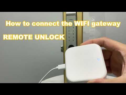 How to connect the G2 WIFI gateway - YouTube