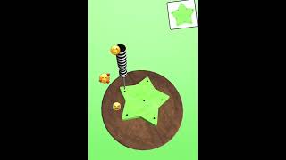 #asmrslicing #game #asmr The green star Walkthrough Kinetic Sand Fun Game Video Asmr Slicing screenshot 3