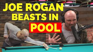 JOE ROGAN Demonstrates How To Play Pool Like The World Champions