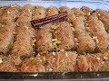 "KATAIFI" WITH ALMONDS, WALNUTS AND PISTACHIOS - STAVROS' KITCHEN - GREEK AND CYPRIOT CUISINE.