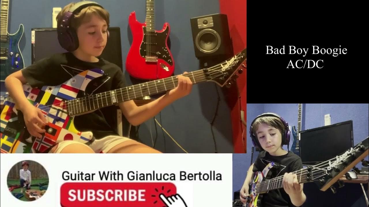 How To Play Bad Boy Boogie By AC/DC On Guitar Guitar Music Lessons