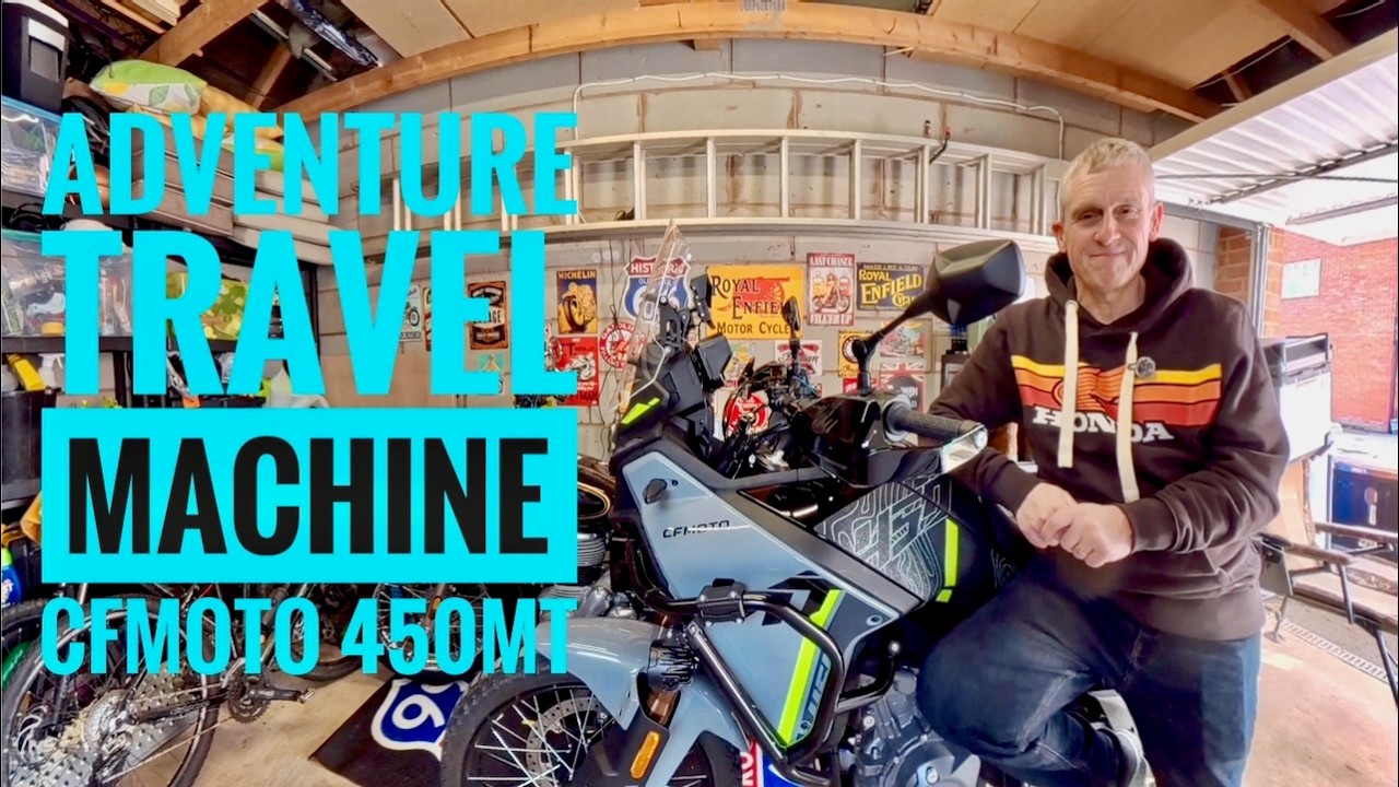 Мотоцикл для приключенческих путешествий | CFMOTO 450MT | Готовлю его к поездкам в этом году