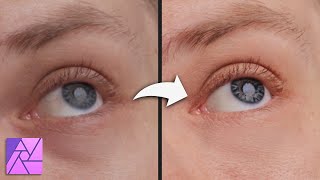 How To Enhance And Retouch Eyes - Affinity Photo Tutorial