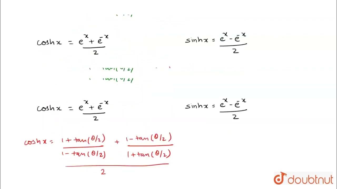 if-x-log-e-tan-pi-4-theta-2-then-prove-that-i-tanh-x-2-tan-theta-2