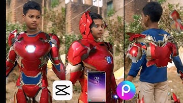 iron man suit up vfx tutorial in capcut ironmansuitup #ironman #vfxtutorials #vfx mehboob editor