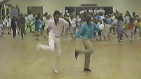 1989 BYU Clogging Workshop with Jeff Driggs and Je...