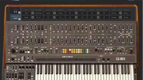 wonderful christmas time synth patch arturia cs80v