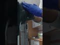 Impermeabilizando botas nuevas.