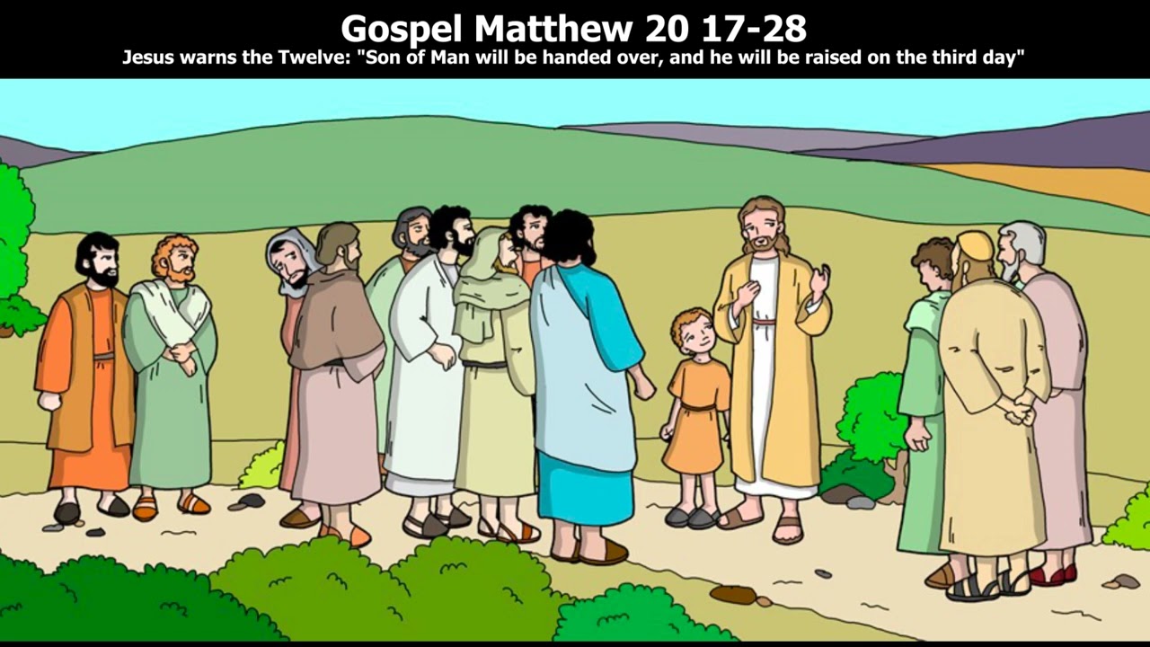 Reflection For Kids Gospel Matthew 20 17 28 8 March 2023 YouTube Reflection For Kids Gospel Matthew 20 17 28 8 March 2023 YouTube