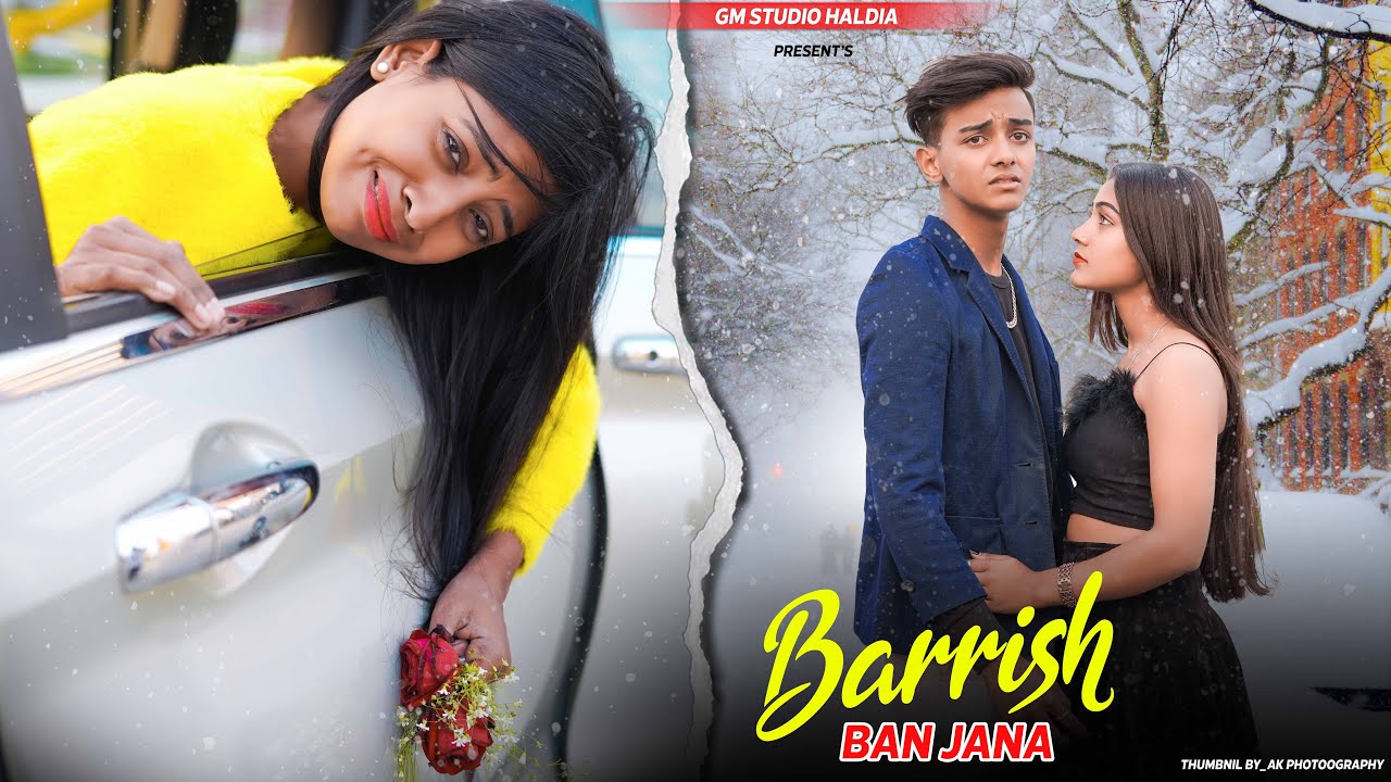 Baarish Ban Jaana  Cute School Love Story  Jab Mai Badal Ban Jau Stebin Ben  Sad Song GM Studio