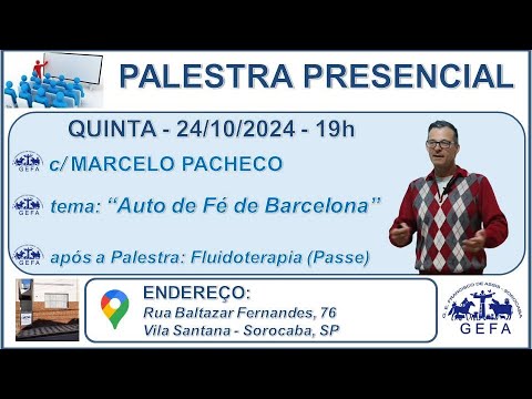 Assista: Palestra Presencial - c/ MARCELO PACHECO (24/10/2024)