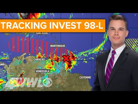 Wednesday morning tropical update: Tracking Invest 98