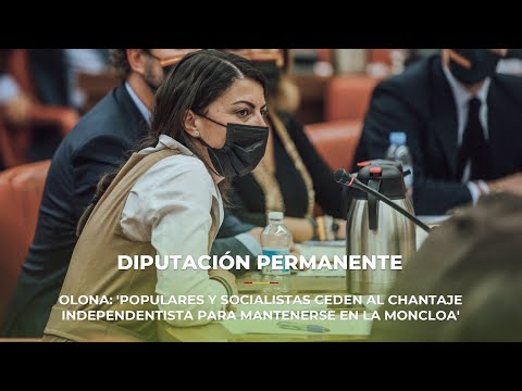 Olona: 'Populares y socialistas ceden al chantaje independentista para mantenerse en la Moncloa'