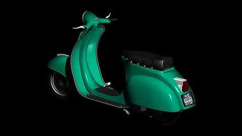 VESPA 3D Model