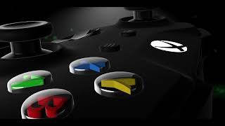 Xbox Wireless Controller - 3D Model Animation